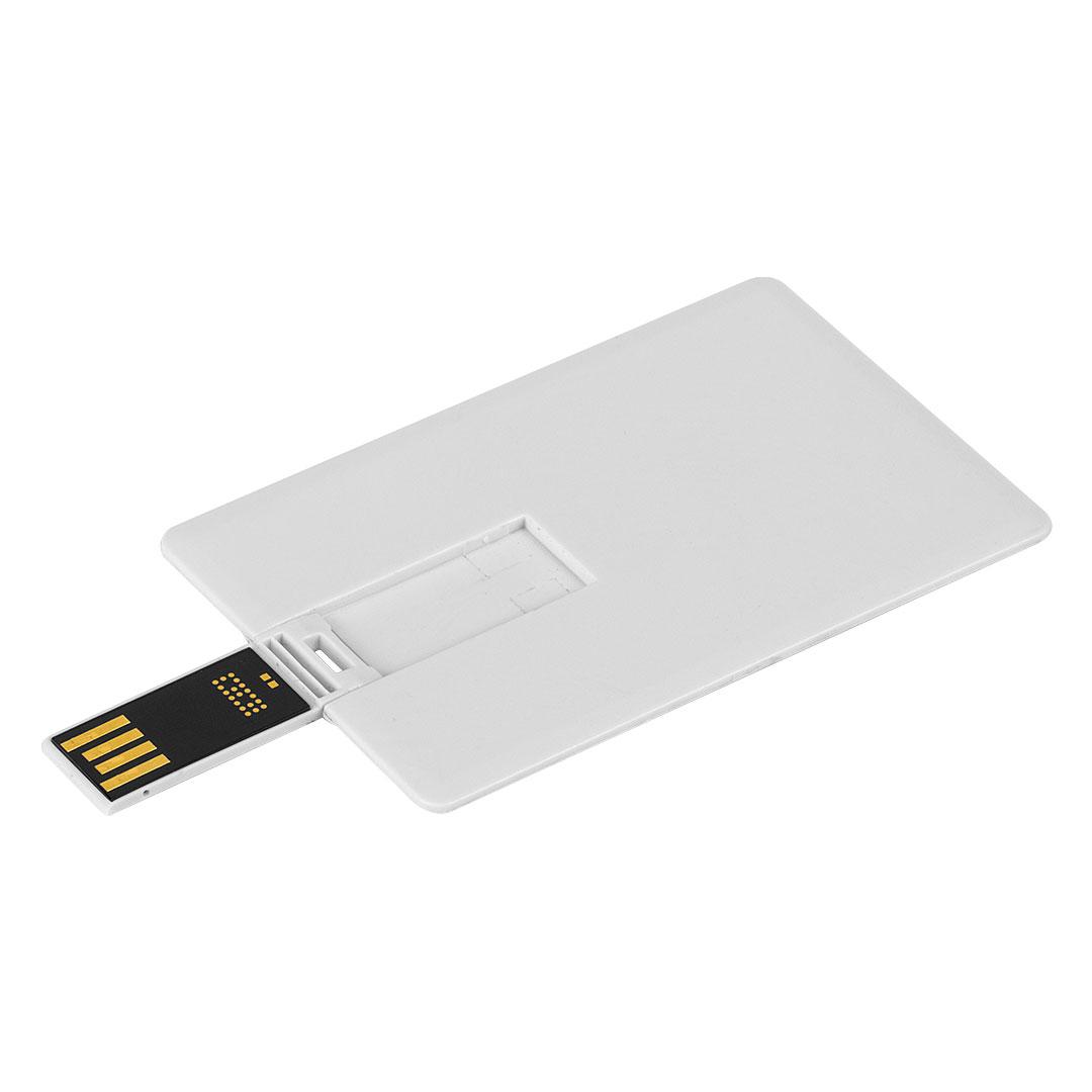 CREDIT CARD, usb flash memorie, e bardhë, 8GB