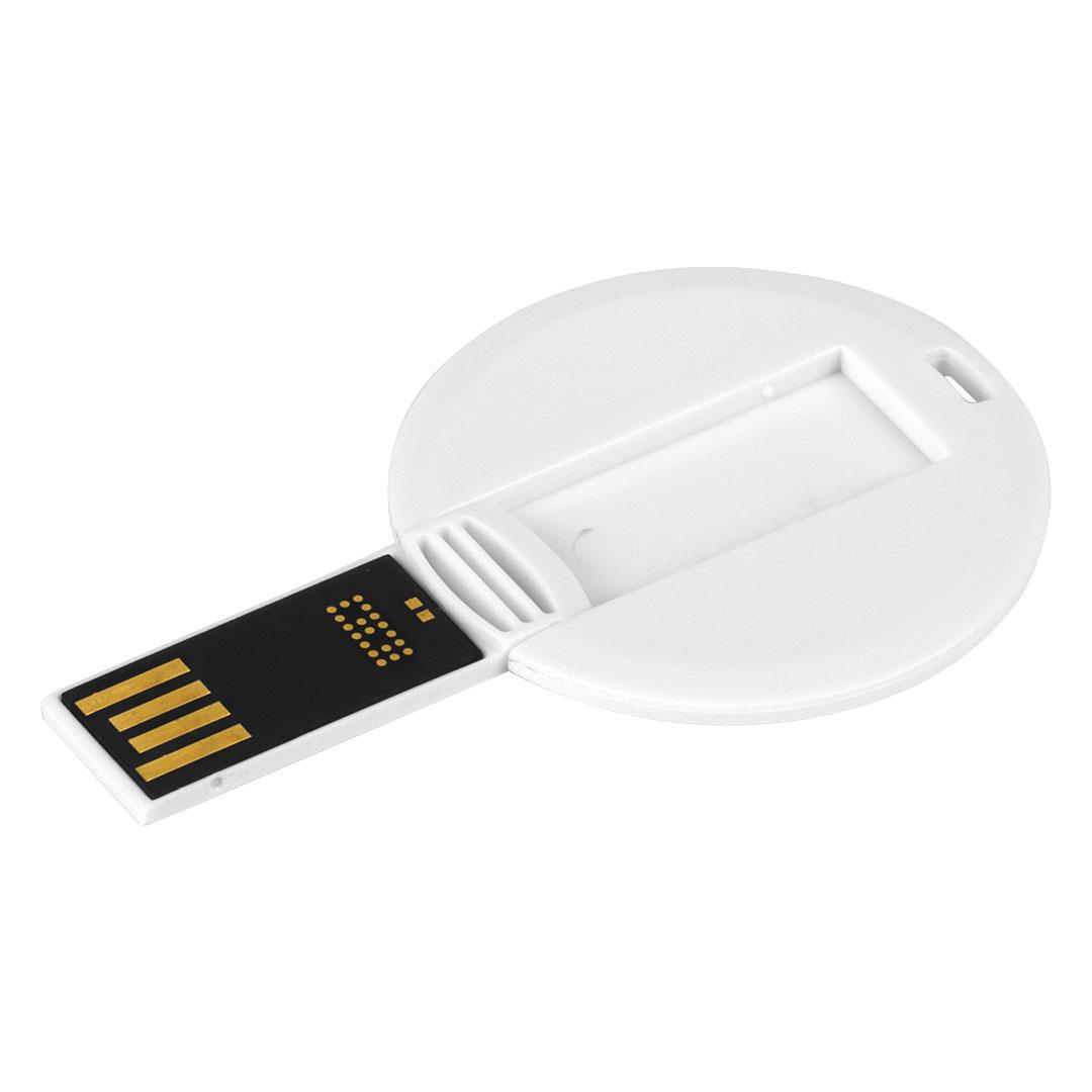 COIN CARD, usb flash memorie, e bardhë, 8GB