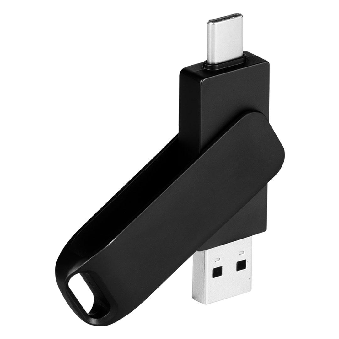 VOX C, usb flash drive, e zezë, 8GB