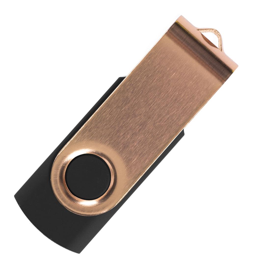 SMART ROSE GOLD, usb flash drive, e zezë, 8GB