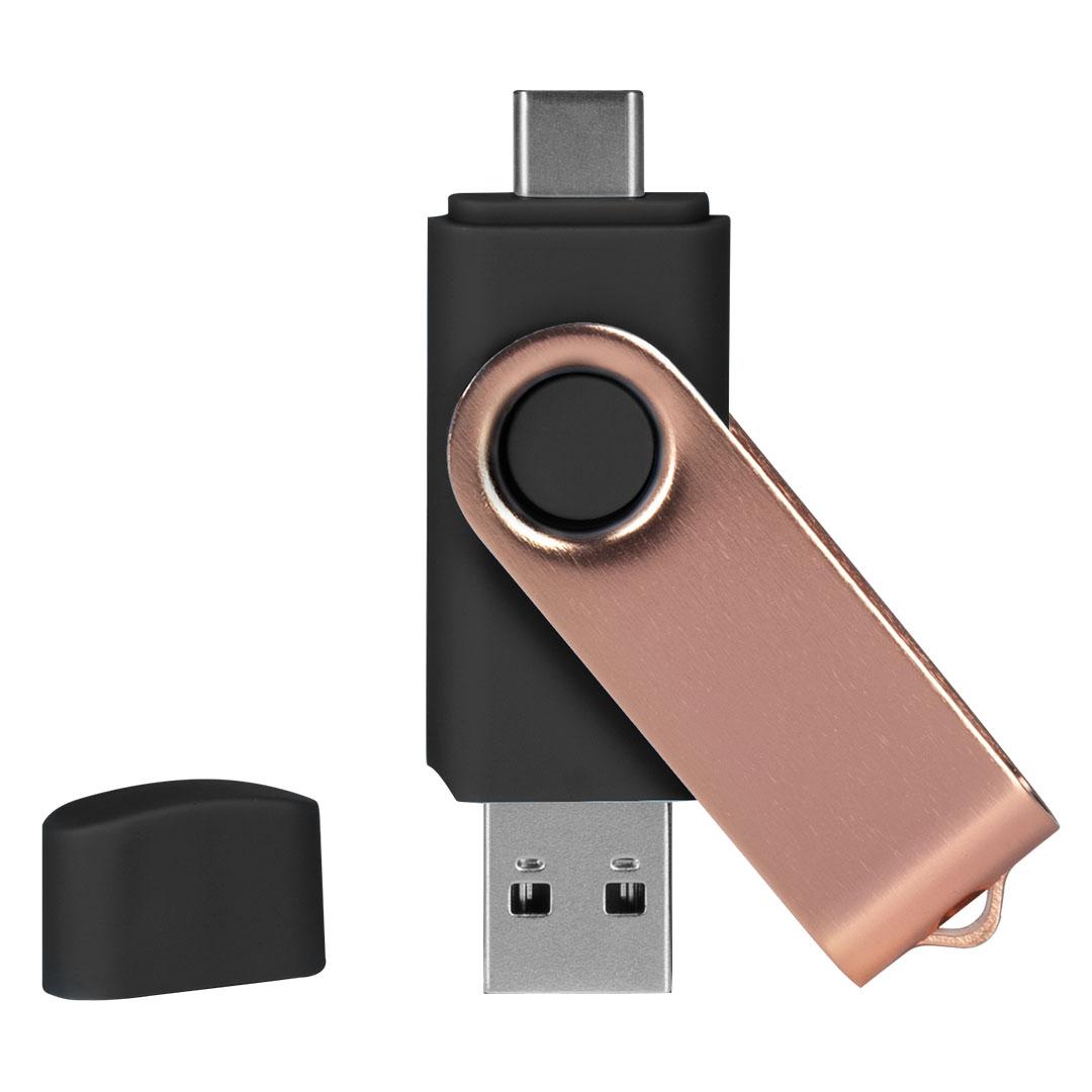 SMART C ROSE GOLD 3.0, usb flash drive, e zezë, 32GB