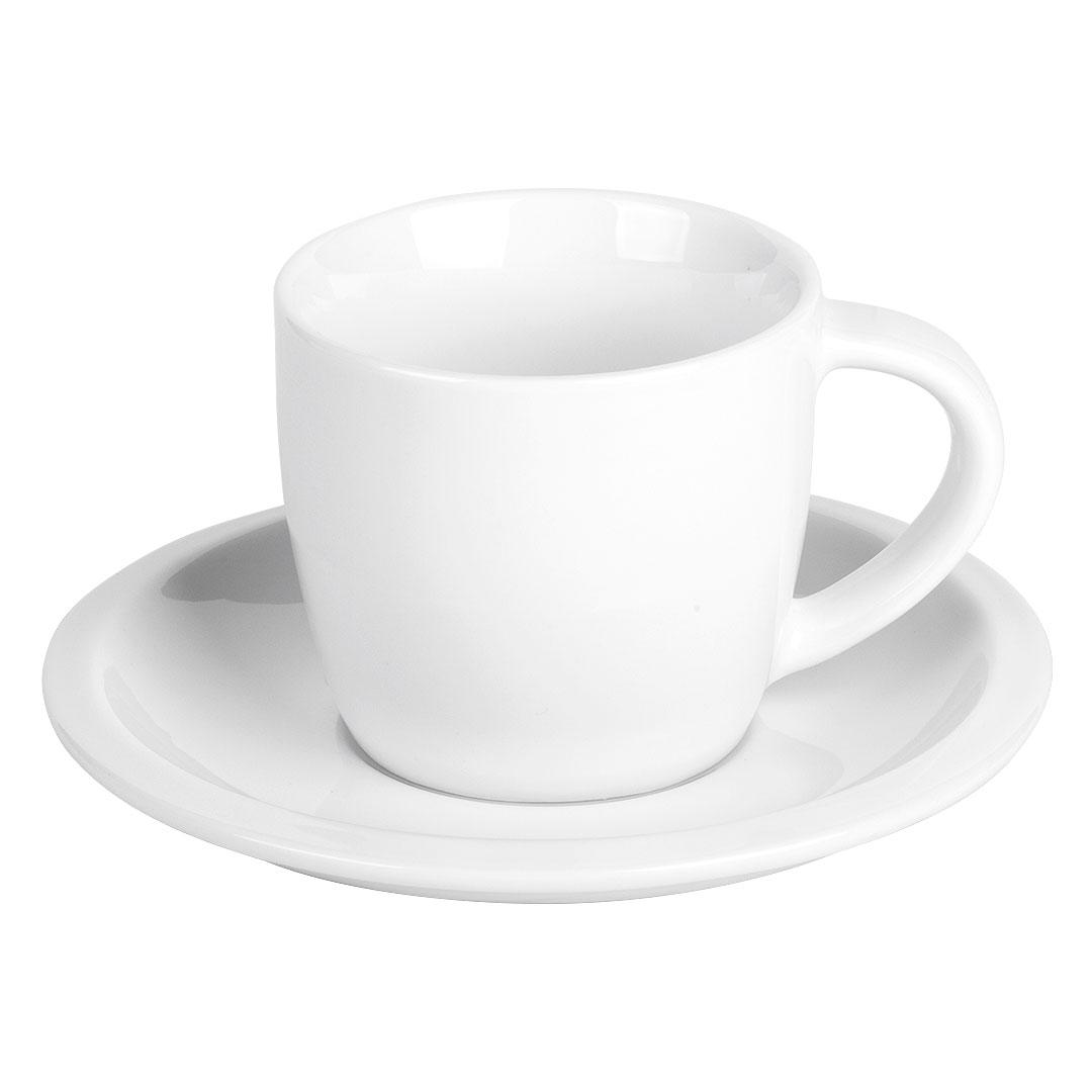 MOMENTO, filxhan porcelani dhe pjata për "cappuccino", 150 ml